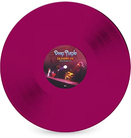 Deep Purple - California Jam - Ontario Speedway 1974 | Ontario Motor Speedway, Ontario, California, 6 April 1974, Purple Vinyl, Limited Edition