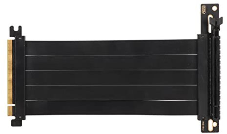 Annadue PCI Express4.0 Verlängerungskabel, PCIE4.0 Verlängerungskabel PCI Express 4.0 Unterstützt X16/X8/X4/X1 Standardspuren, 20CM Langes Verlängerungskabel für Grafikkarten.