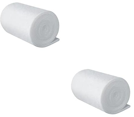 POPETPOP 2pcs Fish Tank Filter Pads Biochemical Sponge Cut-to-size 30x40cm Aquarium Filter
