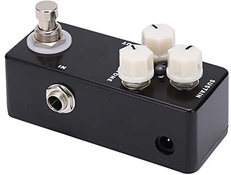 Mosky Mini Muff Gitarre Mosky Mini Muff, Fuzz-Effekt Gitarreneffektpedal True Bypass Vollmetallgehäuse