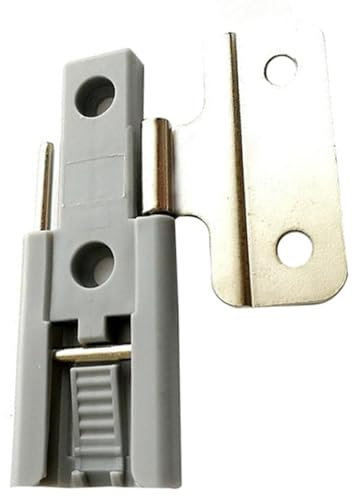 4PCS Schrank Falttür Kleiderschrank Eingebautes Scharnier Akkordeon Faltschranktür Kleiderschrank Systeme Verfolgtes Kunststoffscharnier