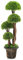 GIANTEX Arbre Artificiel 90 cm, Plante Artificiel avec 4 Boules de Cèdre, Faux Cyprès Topiaire, Pot avec Ciment, Arbuste Artificiel Extérieur Intérieur pour Maison Bureau Jardin Balcon