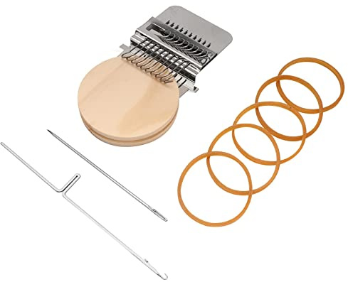 Mini Stopfwebstuhl Speedweve Webwerkzeug, Kleines Webstuhl Set, Zum Schnellen Ausbessern von Jeans, Reparieren von Kleidung, DIY Webkunst, Schnell Tragbarer Ausbesserungswebstuhl