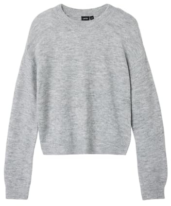 Name IT Mädchen Nlflodet Ls Short Knit Noos Strickpullover (1er Pack)