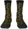 BeNtli Crew-Socken, Kompressionssocken, lässige, neuartige Sportsocken, 40 cm lang, für Unisex, Schwarz und Gelb, Posaune