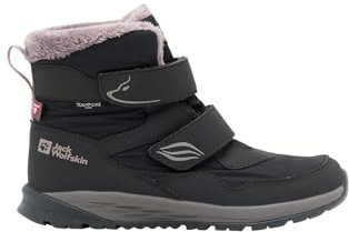 Jack Wolfskin Mädchen Polar Bear-g Texapore Mid Vc K Winterstiefel, Phantom, 34 EU