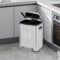 Panana 2 x 20L 40L Rectangular Recycling Kitchen Pedal Bin with Liner Pocket, Silent Soft Close Lid, Strong Wide Pedal, 60 x 41x 44.5 cm