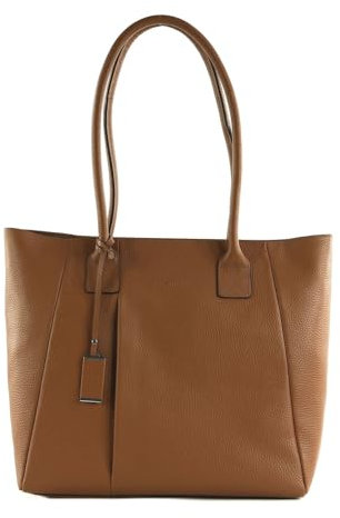 Picard Shopper Pure 7225 für Damen aus Rindsleder in der Farbe Cognac, 41x31x16 cm, 72252C3210