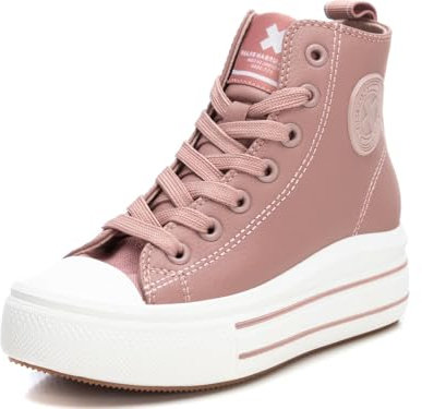 XTI - Zapatilla Niña Nude - Calzado Cómodo y Versátil - Moda casual - Modelo 15106505 (Talla 38)