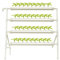 Hydroponic Grow Kit 36 fori, 4 tubi, sistema di coltivazione per casa, giardino senza terra, idroponico, PVC, trapezoidale, impianto di irrigazione