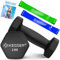 KESSER® Hanteln Hantelset 2er Set 2kg - 5kg farbig, Kurzhanteln Neopren, Hexagon, Krafttraining, Workout, Fitnesstraining, für Zuhause Mit Übungsheft, 2x Fitnessbänder