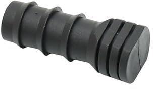 100 piezas de sellado de agua para manguera de jardín de 20 mm, cierre de plástico, tapón de riego por goteo, accesorios de tubería