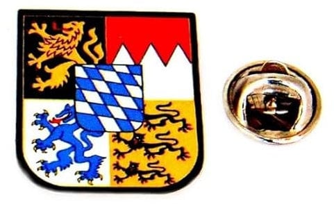 Bayern Wappen Pin Freistaat - Oktoberfest Pin - Bayern Anstecker