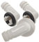 iplusmile 1 Juego Kit De Drenaje De Aire Acondicionado Kit De Ventana De Aire Acondicionado Adecuado Adaptador De Manguera De Drenaje Conector para Aire Acondicionado De Ventana Abs 3 Piezas