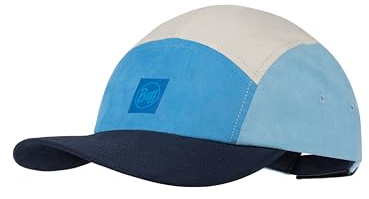 Buff® | Kappe 5 Panel Venture, flexibel, UPF 50, leicht, bequem, waschbar, für kleine Entdecker, Einheitsgröße Blau