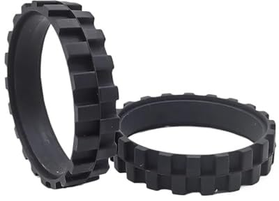 ODYNOWKFG Compatibile con IRobot ROOMBA 500 600 700 800 900 E5 I7 S9 IROBOT 980 698. Accessori con Ruote in Gomma Antiscivolo for Aspirapolvere.(4PCS..)