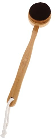 Gogogmee Selbstbräunungspinsel für Rücken Bräunungsapplikator mit Holzgriff Sanftes Nylon für Empfindliche Haut Wiederverwendbar für Tägliche Anwendung