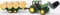 bruder 01634 John Deere 6920 mit Frontlader und Ballenstransportanhänger mit 8 Rundballen