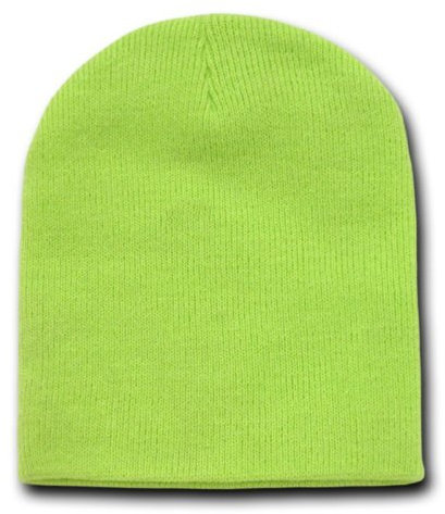 Decky Short Beanies (One Size, Melon)