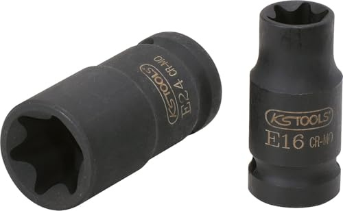 KS Tools 515.0980 3/8 TX-E-Kraft-Stecknuss, kurz, E5
