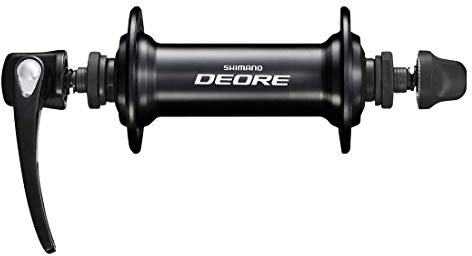 SHIMANO Deore Front Hub - Black, 36 Hole