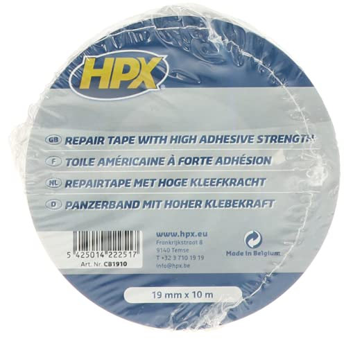 HPX CB1910 Panzerband 6200 schwarz 19 mm x 10 m