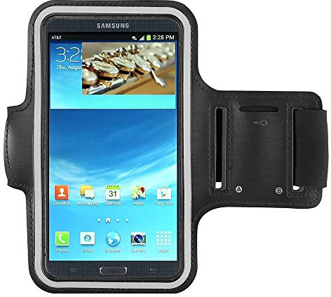 Black Outdoors Running Sport GYM Armband case for Samsung Galaxy S24 Plus S23 FE A15 A14 A04 A55 A54 iPhone 15 14 13 Pro Max XS Max XR Google Pixel 8 Pro 7 6
