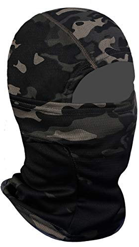 Achiou Balaclava Face Mask, Ski Mask UV Protector Lightweight for Motorcycle Cycling Running