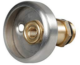 LPG adapter - Dish - W21,8-57 mm - Messing/Edelstahl