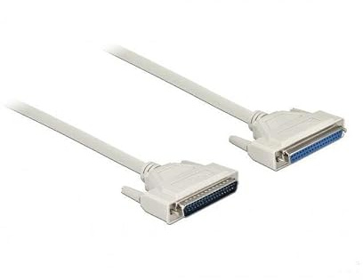 Delock Serielles Kabel D-Sub 37 Stecker zu Buchse 1 m
