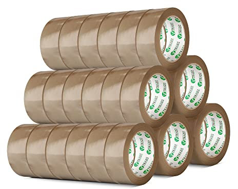 V1 TRADE - Ruban Adhésif D'emballage Marron - Adhésif Emballage - Rouleau Adhesif Carton – Lot de 36 rouleaux 48 mm x 66 m