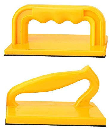 Safety Push Block, 2 Pcs Safety Woodworking Push Block Oblique Straight Protection Handle ABS for Woodworkers and Use On Table Saws, Router Tables, Jointers and Band Saws