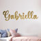 Wandaufkleber, personalisierbar, Name mit ausgefallener Schriftart, Baby- und Kinderzimmer, mehrere Farben (kursiv ausgefallen)