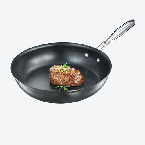 Hagen Grote Mehrschichtpfanne, extrem leitfähige Präzisionspfanne mit Kupferkern, für alle Herdarten inklusive Induktion - 28 cm Ø