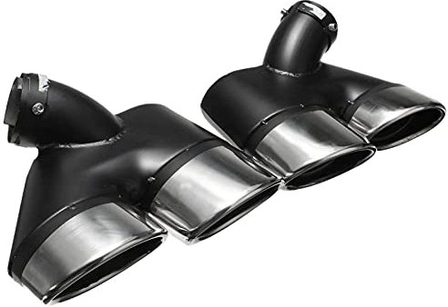 HZJA Auto Auspuffblende Auto Endrohr Edelstahl Schalldämpfer Endrohr Für Mercedes W211 E-Klasse E240 E280 E320 E350 E430 Für AMG 2002-2007. Auspuff Endrohre