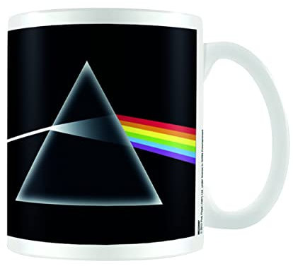 PINK FLOYD - Mug DARK SIDE OF THE MOON (Taille unique) (Noir/Blanc)