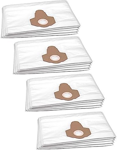 vhbw 20x sacchetto compatibile con DeLonghi M 29 / M29, M 31 / M31, W 20 / W20 aspirapolvere - in microfibra, 45cm x 30cm