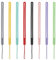 cobee Silikon Handgelenk Schlüsselband, 8 Stück bunt für Handys USB Schlüsselanhänger Geldbörse Kameras ID Tag Abzeichen MP3 MP4