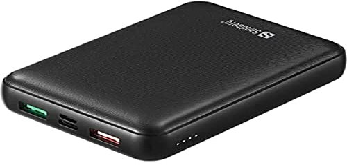 Sandberg Powerbank 15000mAh, USB-C PD 45W, Schwarz