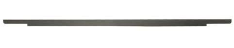 High-Tech Place Material de Cristal Pantalla LCD Logo Bisel Delantero para MacBook Pro 16 Pulgadas A2141 2019 (Gris)