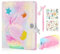 homicozy Tagebuch Mädchen mit Schloss, Briefpapier Mädchen, Mermaid Notizbuch mit Plüsch, Privates Notizbuch mit Meerjungfrau Stift und 4 Meerjungfrau Aufkleber, Mädchen Geschenk (pink)