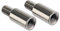 Chniafin 2 Pieces Chrome Arcade Joystick Shaft Extender Game Controller Joystick Extension Rod Screw for SANWA/Seimitsu Joystick extension rod screws gaming accessories metal