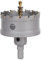 Vearter 67mm Scie Cloche en Métal, Carbure Tungstène Coupeur TCT Trou avec Foret de Centrage, pour Acier Inoxydable, Alliage, Cuivre, Fer, Plastique, Fibre de Verre