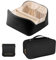 Trousse de Toilette Femme,Sac à Maquillage Portable Grande Capacité,Multifonction Trousse de Toilette Voyage,Grande Trousse de Maquillage avec Poignée,Étanche Organisateur Multifonction (Noir-2)