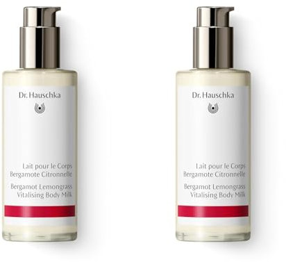 Dr. Hauschka - Bergamotte Lemongrass Vitalising Body Milk 145 ml (Packung mit 2)