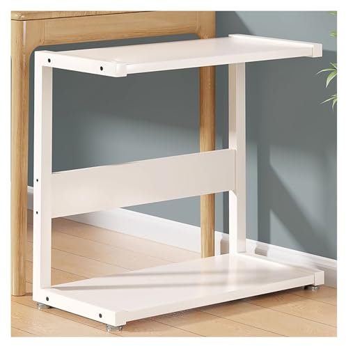 Genérico Soporte for CPU de 2 Niveles,Soporte de Torre for computadora Debajo del Escritorio,Caja de PC con Soporte de Piso con estantes Abiertos,Soporte for PC Estante for Impresora(52 * 30 * 54cm)