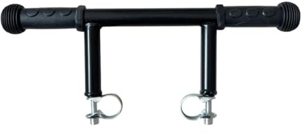Perfeclan Kinderwagen-Griffverlängerung, Kinderwagen-Verlängerung, Armlehne, Kinderwagen-Griffhalterung, abnehmbare Lenkerverlängerung für Kinderwagenzubehör, 1 Clip