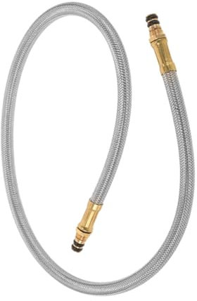 Toddmomy Hose Lpg Gas Tank Connector Quick Connect Camping Stove Tank Adapter Flexible Hose 62cm