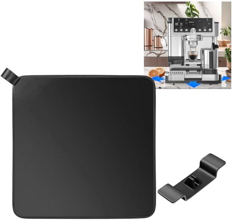 HuanRanYo Sliding Pad for Ninja Espresso Coffee Machine ES601-Smooth Glide Anti-Slip Base Perfect Accessories for Ninja Luxe Cafe Machine ES601-Comes with a winder