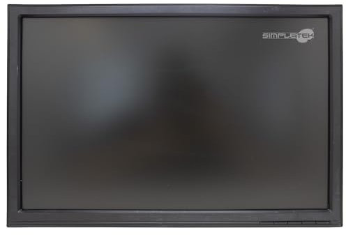 SIMPLETEK 19 LCD Bildschirm Bildschirm VW196TL 16:9 16:10 VGA PC Computer Lautsprecher Eingebaute Audio-Lautsprecher | Ohne Sockel | VGA-Kabel und Stromversorgung enthalten (Generalüberholt)